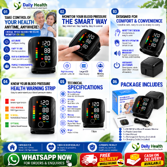 CK-102 wrist blood pressure monitor image 2