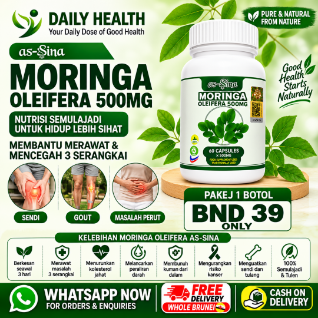 as-Sina Moringa Oleifera 500mg image 2